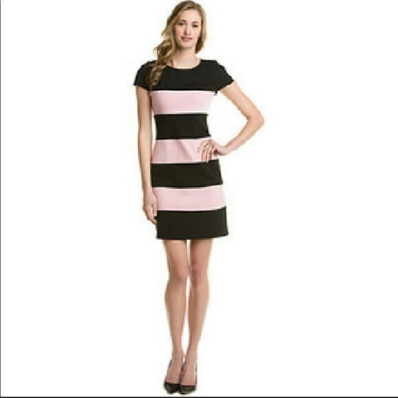 Yoana Baraschi Striped Murano Band Stretch Dress - Picture 1 of 8